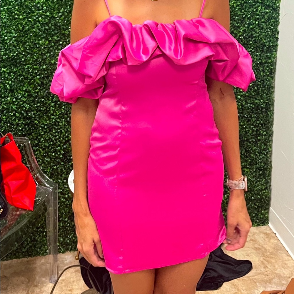 Hot pink Barbie dress NWT